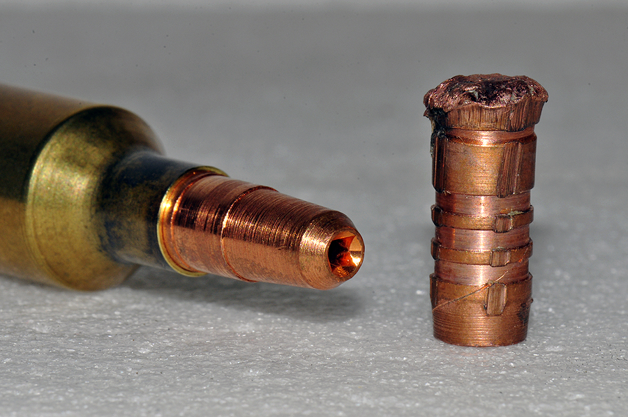 Munitions avec balle sans plomb