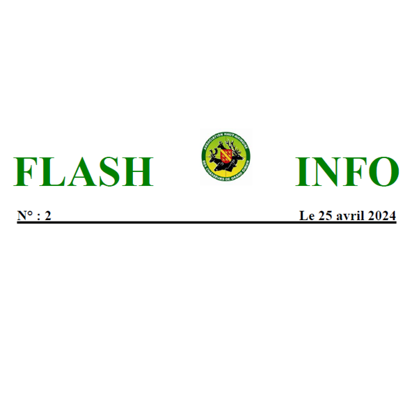 Flash Info – Avril 2024
