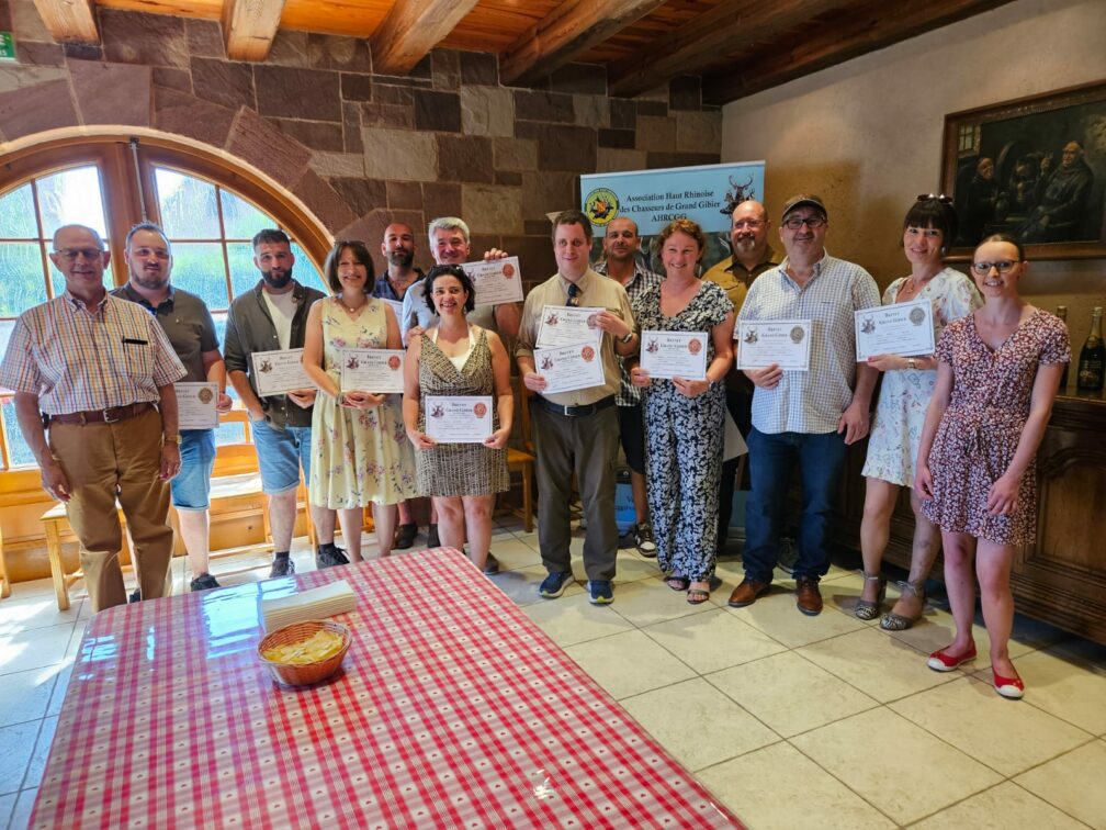 Brevet Grand Gibier 2021 – Promotion Gilbert de Turckheim