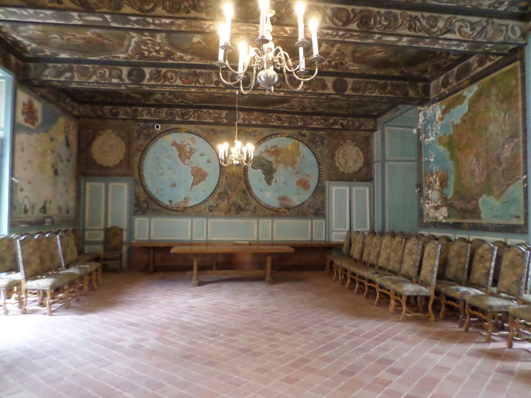 Exposition des Trophées 2024- Salle des cartes château de Mesnières-en-Bray 6 et 7 avril